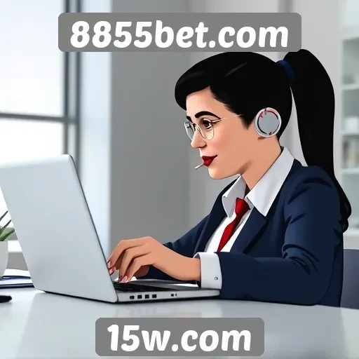 Avaliação de atendimento ao cliente em 8855bet.com