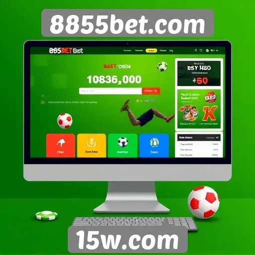 Navegação e usabilidade do site 8855bet.com